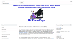 Desktop Screenshot of piano-tuners.org
